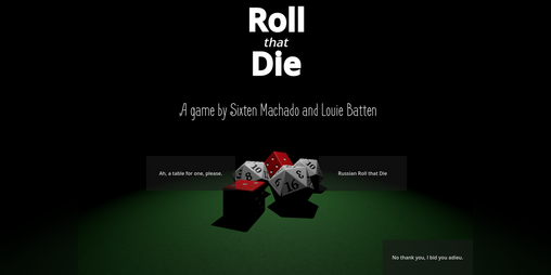Cover image for Roll that Die!