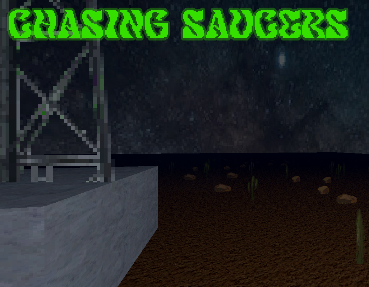 Cover image for Chasing Saucers