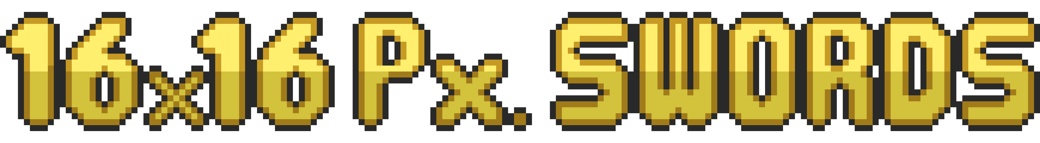 Free 16x16 pixels Sword assets