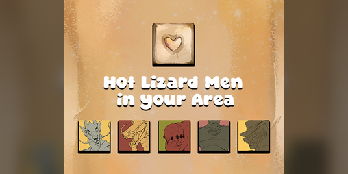 Cover image for Hot Lizard Men in your Area