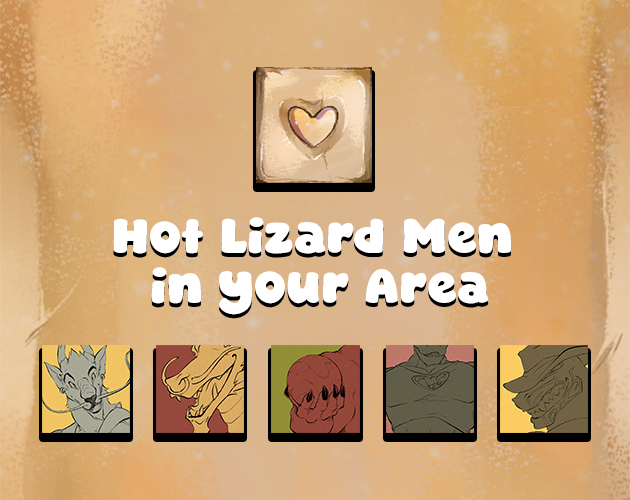 Cover image for Hot Lizard Men in your Area