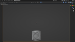 Christmas Balls Hoop In Blender Viewport