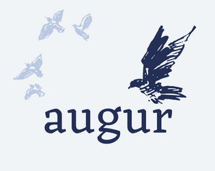 augur   - one for sorrow, two for mirth 