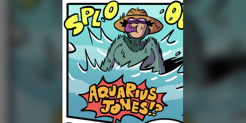 Cover image for Aquarius Jones, Public Pool Private Eye