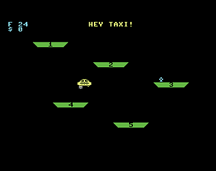 Hey, Taxi! (C64) by romwer