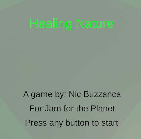 Cover image for Healing Nature
