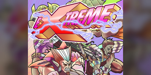 Cover image for eXtreme: a 90's superhero TTRPG