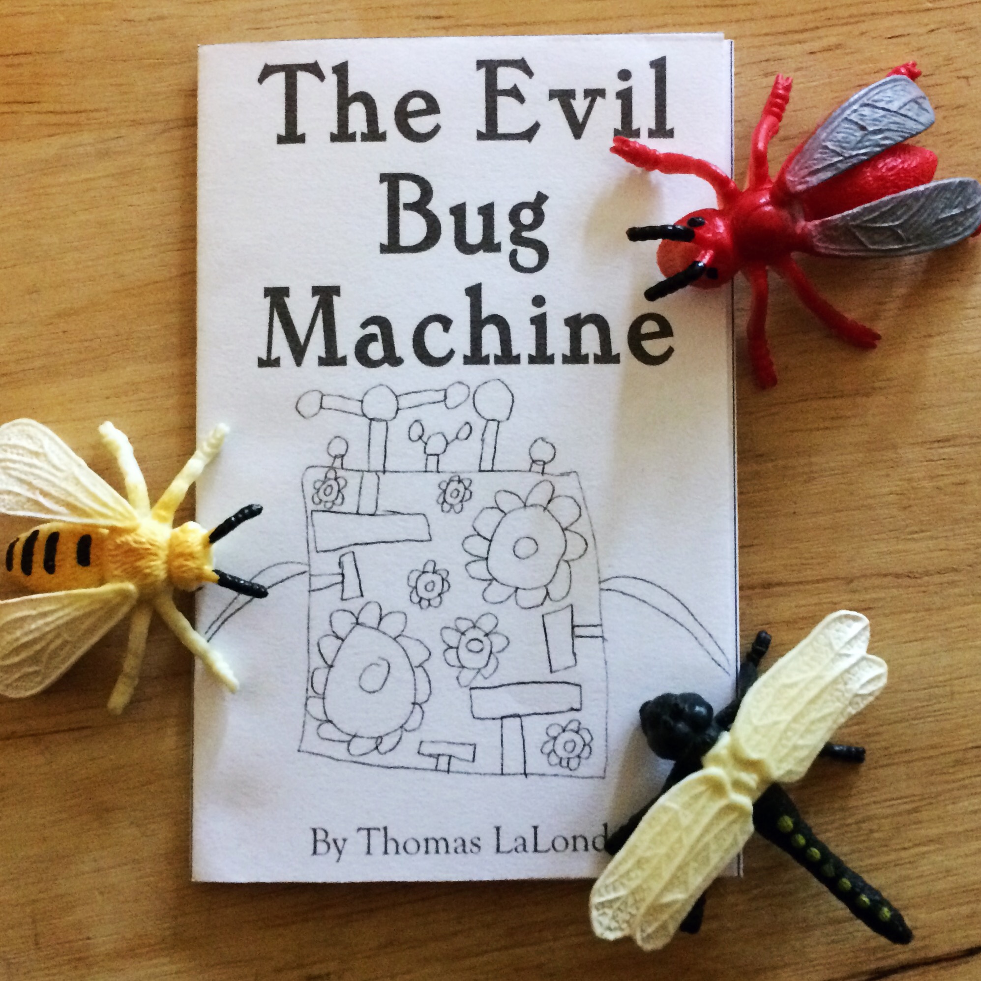 Cover image for The Evil Bug Machine