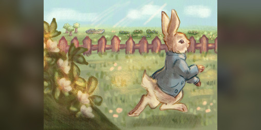 Cover image for Peter Rabbit's Vegetable Hunt!
