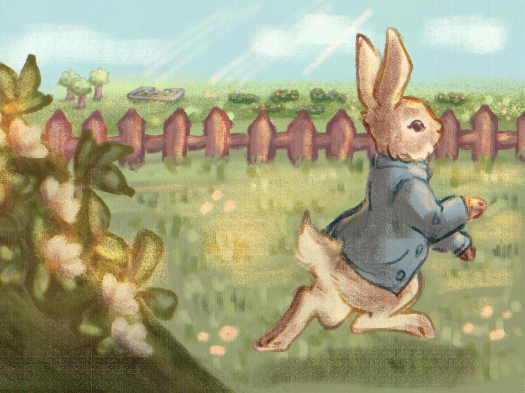 Cover image for Peter Rabbit's Vegetable Hunt!