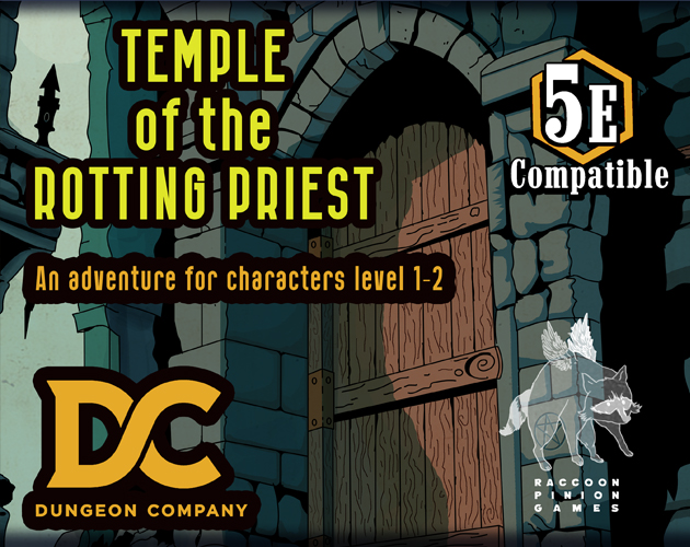 Cover image for TEMPLE of the ROTTING PRIEST