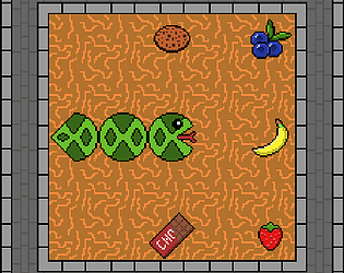 The diabetic Pac-Snake
