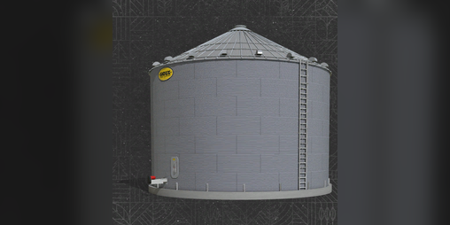Cover image for 33k Bushel Sioux Grain Bin