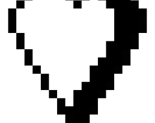heart white