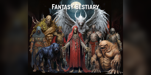 Cover image for Fantasy Bestiary - Foes for Ironsworn
