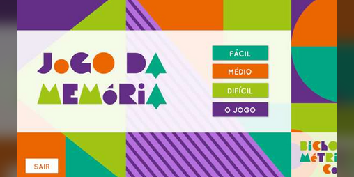 Cover image for Bichométrico Jogo de Memoria