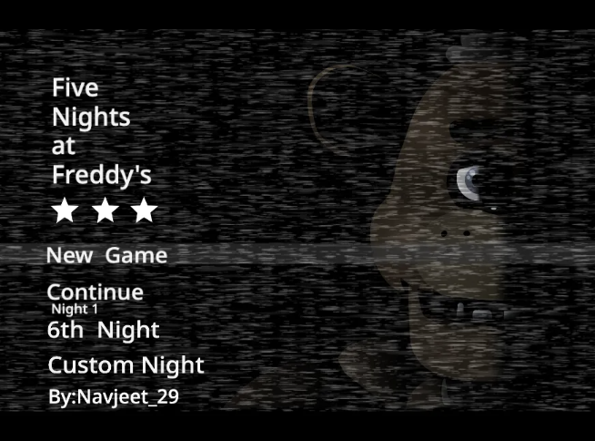 FNaF 1 Remake cover