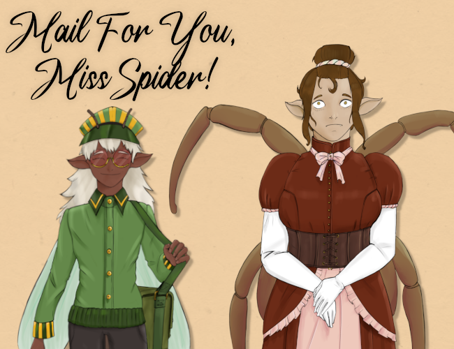 Cover image for Mail For You, Miss Spider!