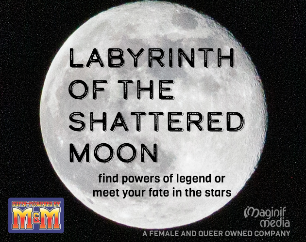 Cover image for Labyrinth of the Shattered Moon