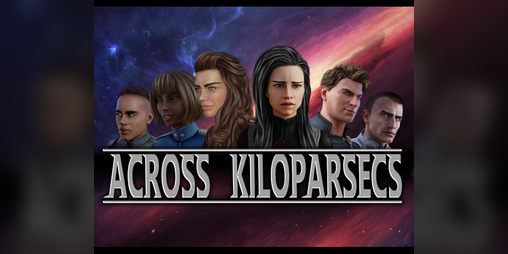 Cover image for Across Kiloparsecs