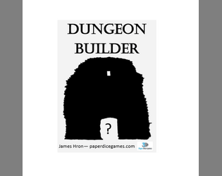 Dungeon Builder - Pamphlet   - A Trifold Pamphlet for a quick, unique dungeon experience. 