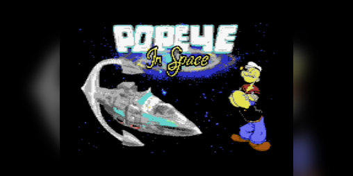 Cover image for Popeye in Space