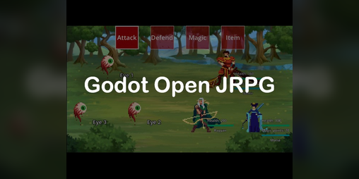Cover image for Godot open JRPG