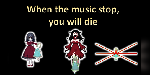 Cover image for When the music stop, you will die - The Little Girl in Red