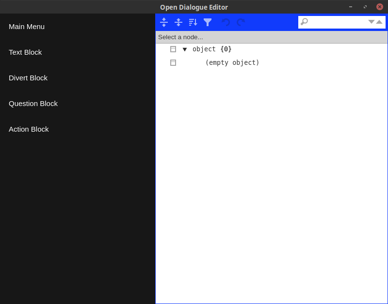 Open Dialogue Editor by kukareru