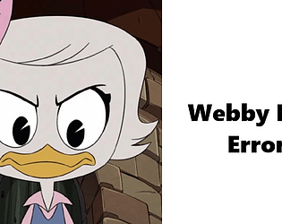 Webby Duck Error