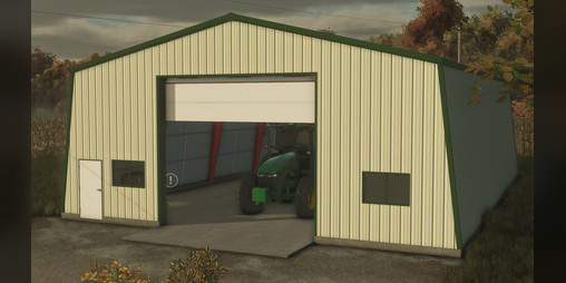 Cover image for FS25 68x45 Metal Shop