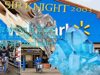 Cover image for Sir Knight 2003: Sir Knight and the Crystals he believes grant him sexual powers