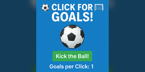 Cover image for Click for Goals!