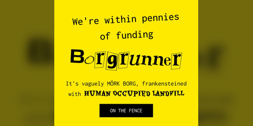 Cover image for "BORGRUNNER" (it's really just gonna be about HōL...)