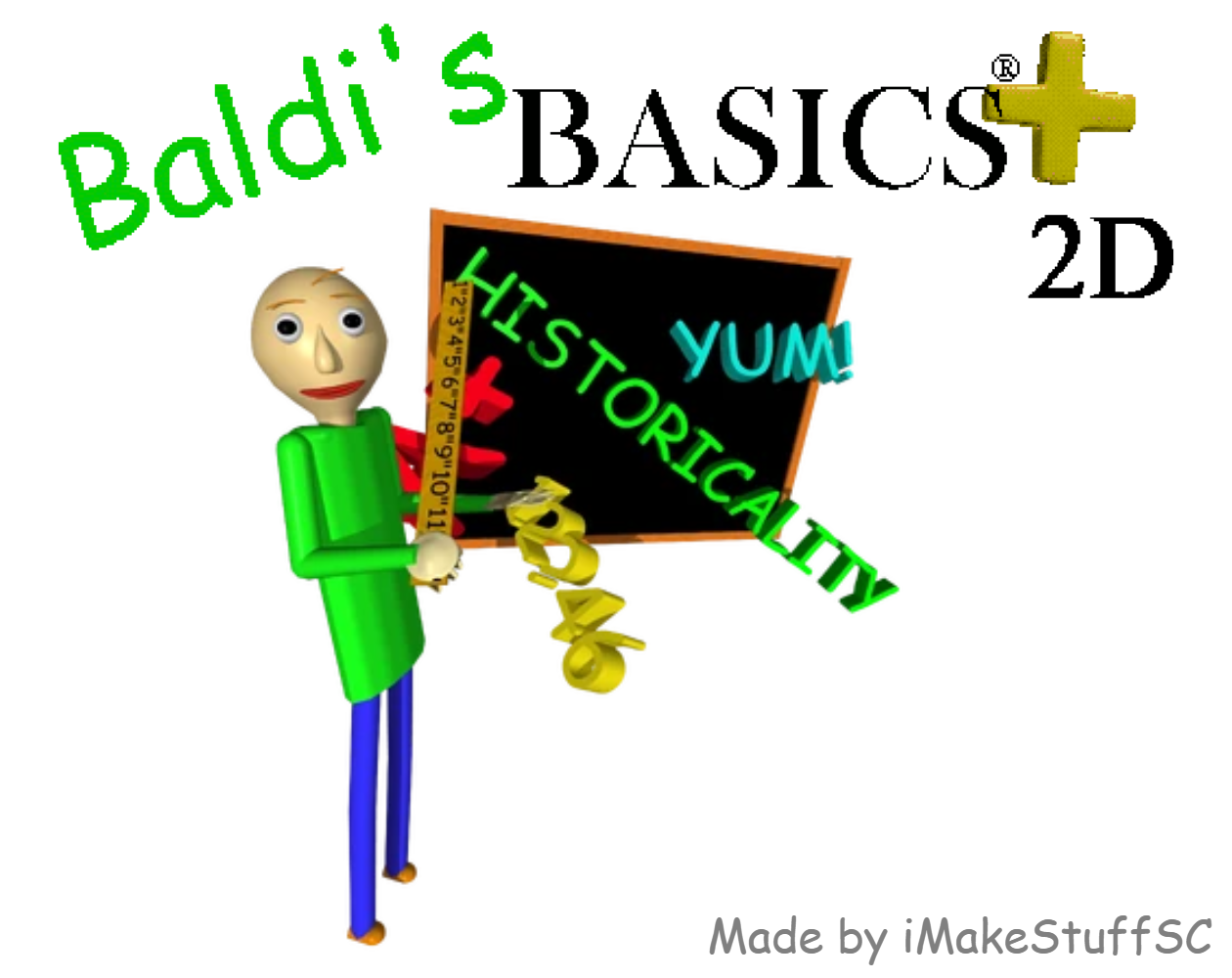 Baldi s basics plus 2d by imakestuffsc