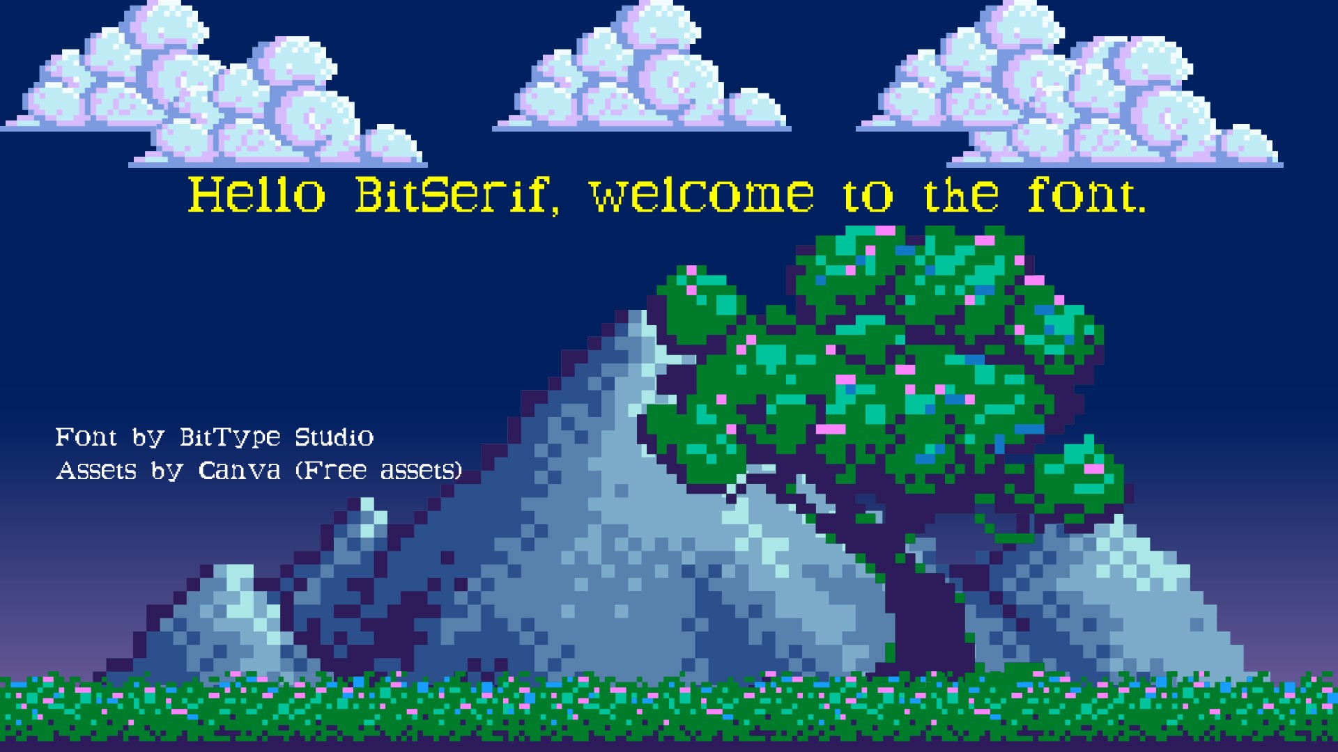 BitSerif Basic - Free by FirmanPhntom68