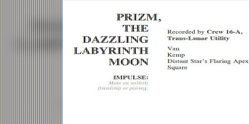 Cover image for PRIZM: THE DAZZLING LABYRINTH MOON