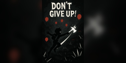 Cover image for Don't give up!