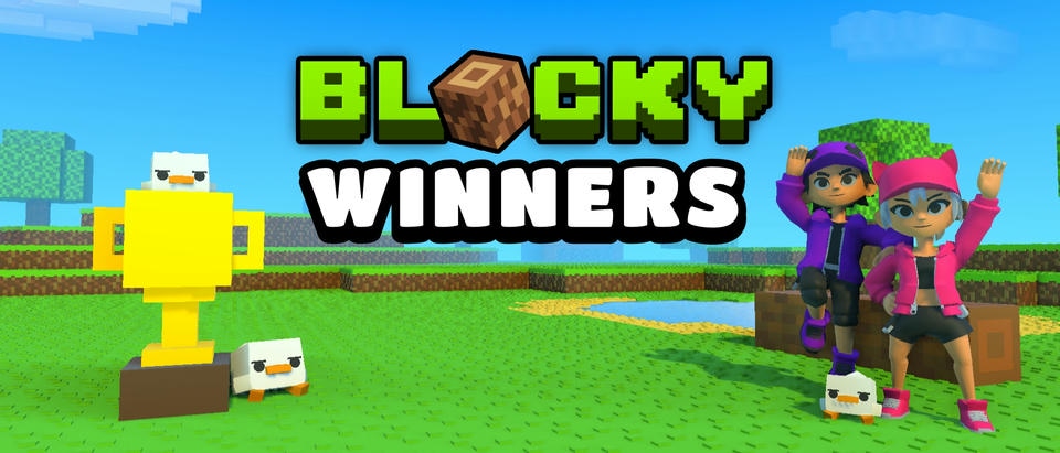 Blocky Jam Winners banner