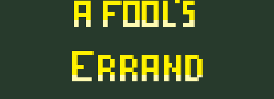 Cover image for A fools Errand