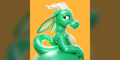 Cover image for Caked-Up Kobold | VRC Avatar + VTuber