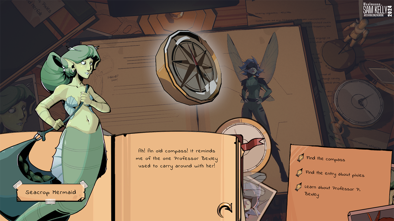 Fairy book game screenshot