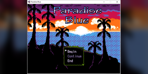 Cover image for Paradise Blue