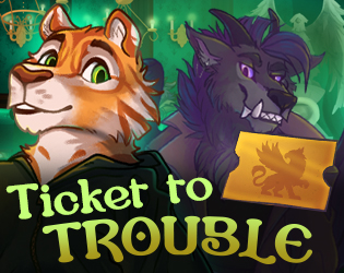 Cover image for Ticket to Trouble