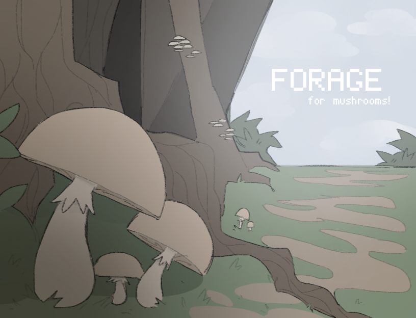Cover image for forage, for mushrooms!