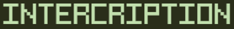 INTERCRIPTION