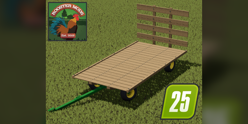 Cover image for John Deere Hay Wagon