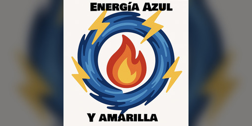 Cover image for JUNTOS SOMOS MÁS: Energía azul y amarilla