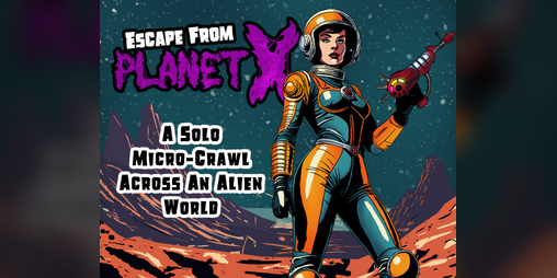 Cover image for Escape From Planet X (Solo)