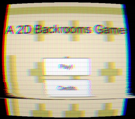A 2D Backrooms Game cover